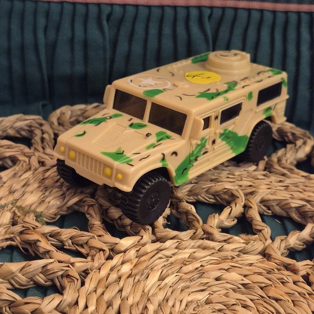 ✅Matchbox Military Humvee Hummer Vehicle Camouflage Army Toy Car Action #️⃣41